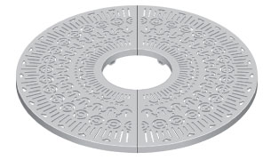 Neenah R-8874 Greenwich Collection Tree Grate